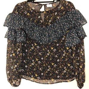 vila | ruffle blouse